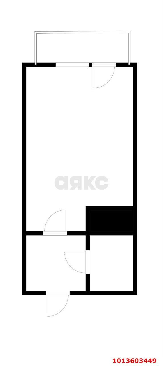 Фото №8: Студия 23 м² - Краснодар, жилой комплекс Светлый, ул. Московская, 144к1