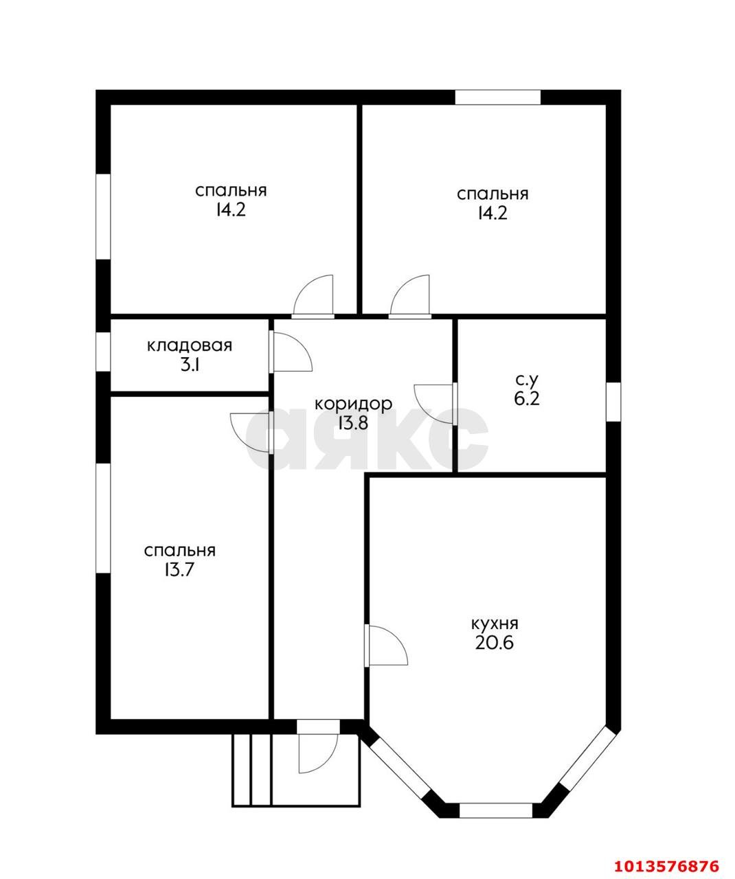 Фото №8: Дом 110 м² + 4.88 сот. - Южный, коттеджный  Южная столица, ул. Волжская, 103