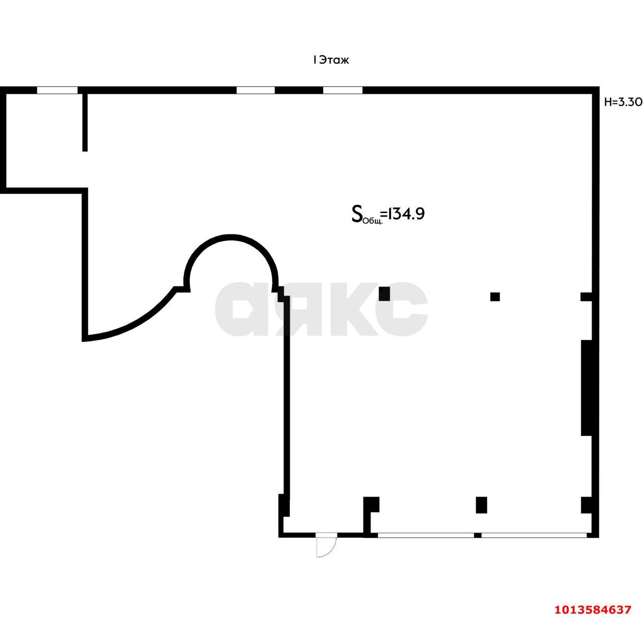 Фото №13: Торговое помещение 135 м² - Краснодар, Черёмушки, ул. Стасова, 21