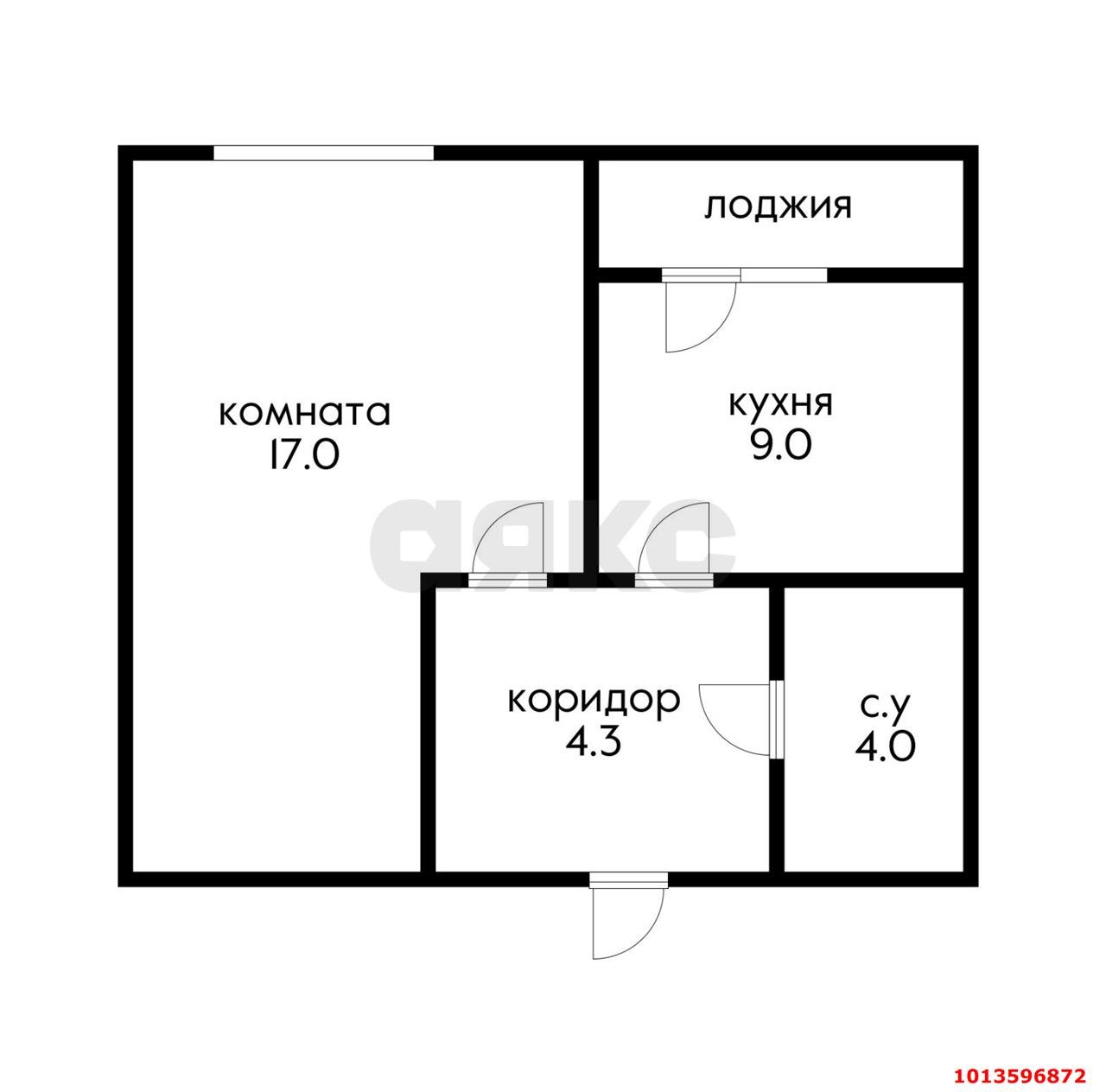 Фото №13: 1-комнатная квартира 38 м² - Краснодар, Прикубанский внутригородской округ, пр-д 1-й Сахалинский, 1