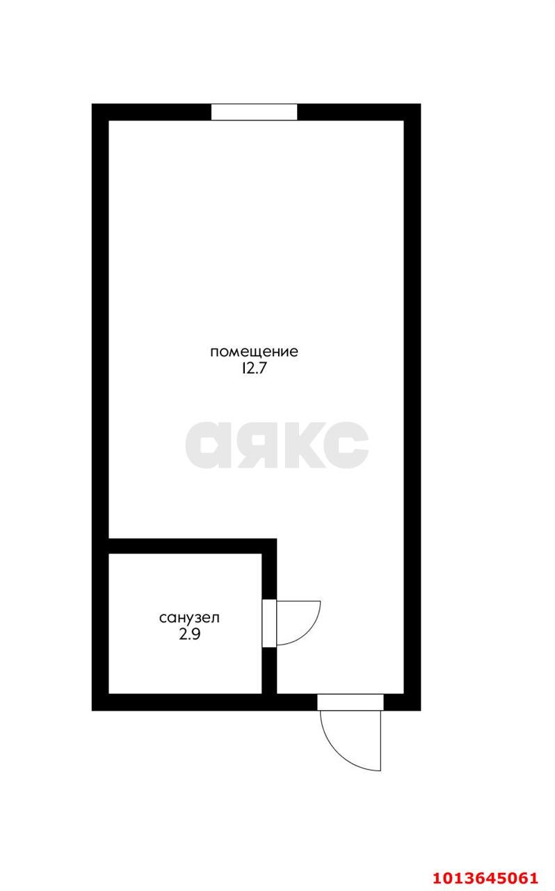 Фото №4: Студия 15 м² - Анапа, Алексеевка, ул. Северная, 107