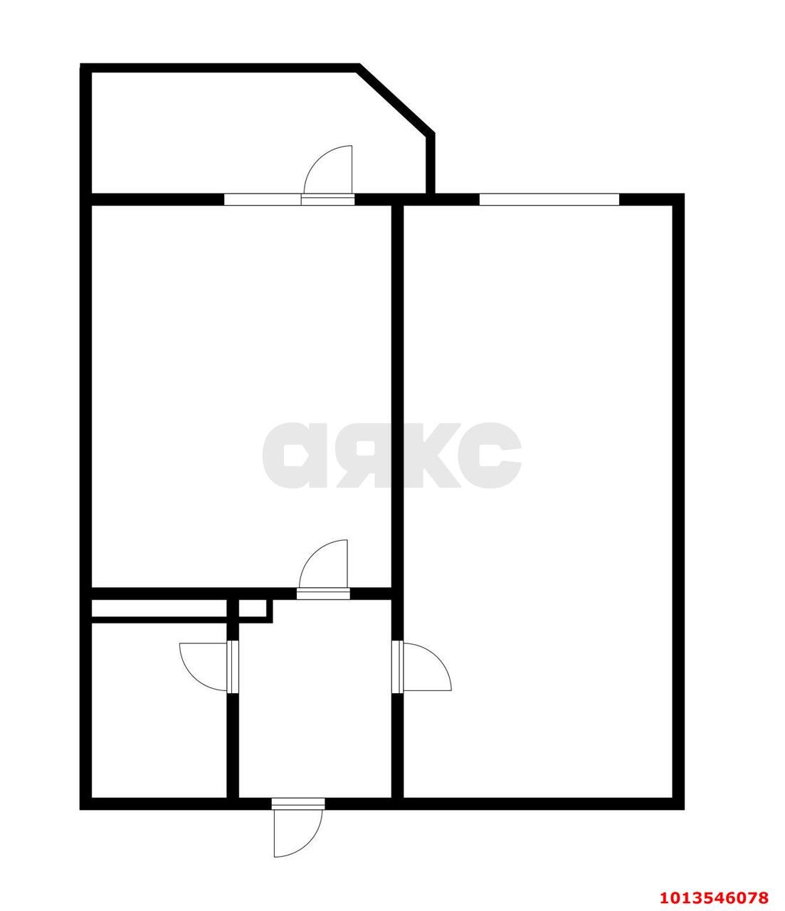 Фото №12: 1-комнатная квартира 36 м² - Краснодар, жилой комплекс Квартал № 6, ул. Генерал-лейтенанта Александра Сапрунова, 17