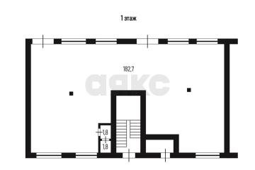 Фото №1: Торговое помещение 186 м², 1/5 эт. - Яблоновский, ул. Гагарина, 144/1к2
