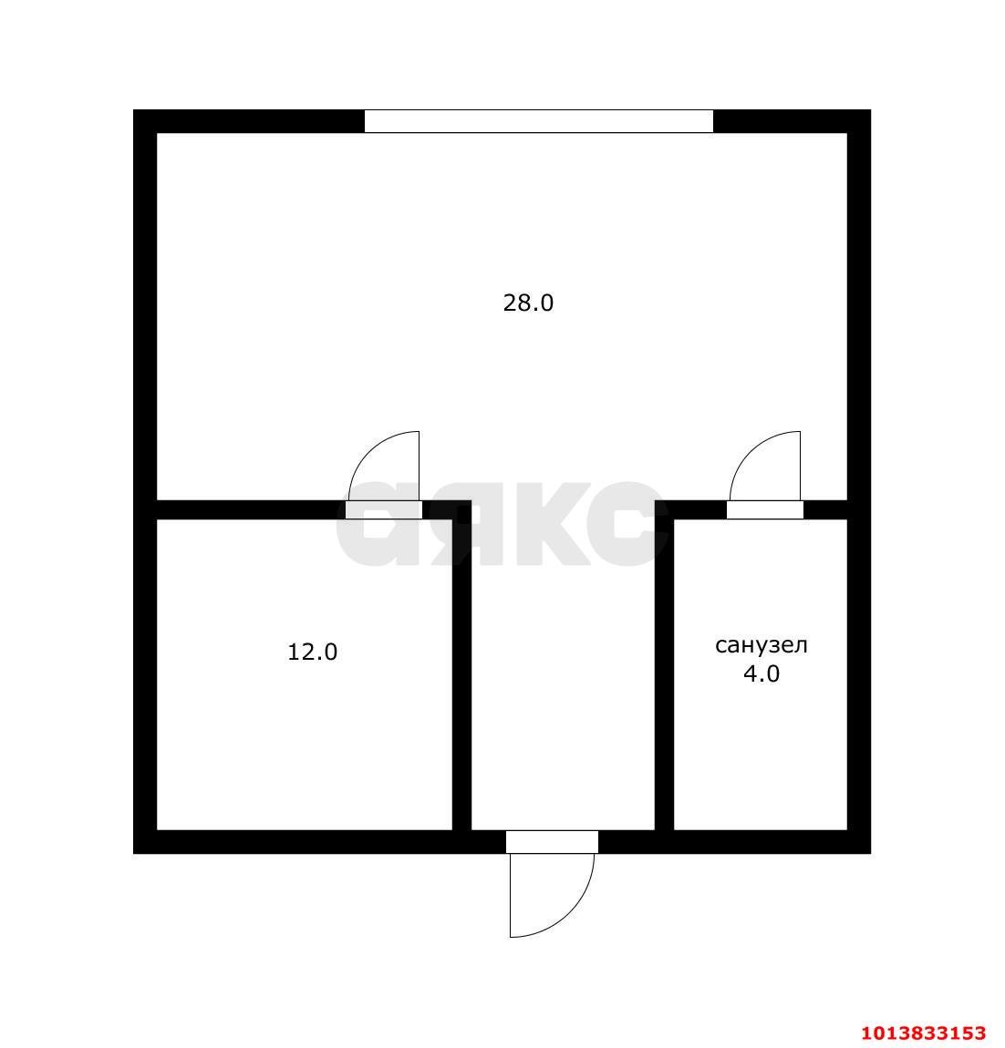 Фото №8: Апартаменты 37 м² - Геленджик, Голубая Бухта, ул. Просторная, 1