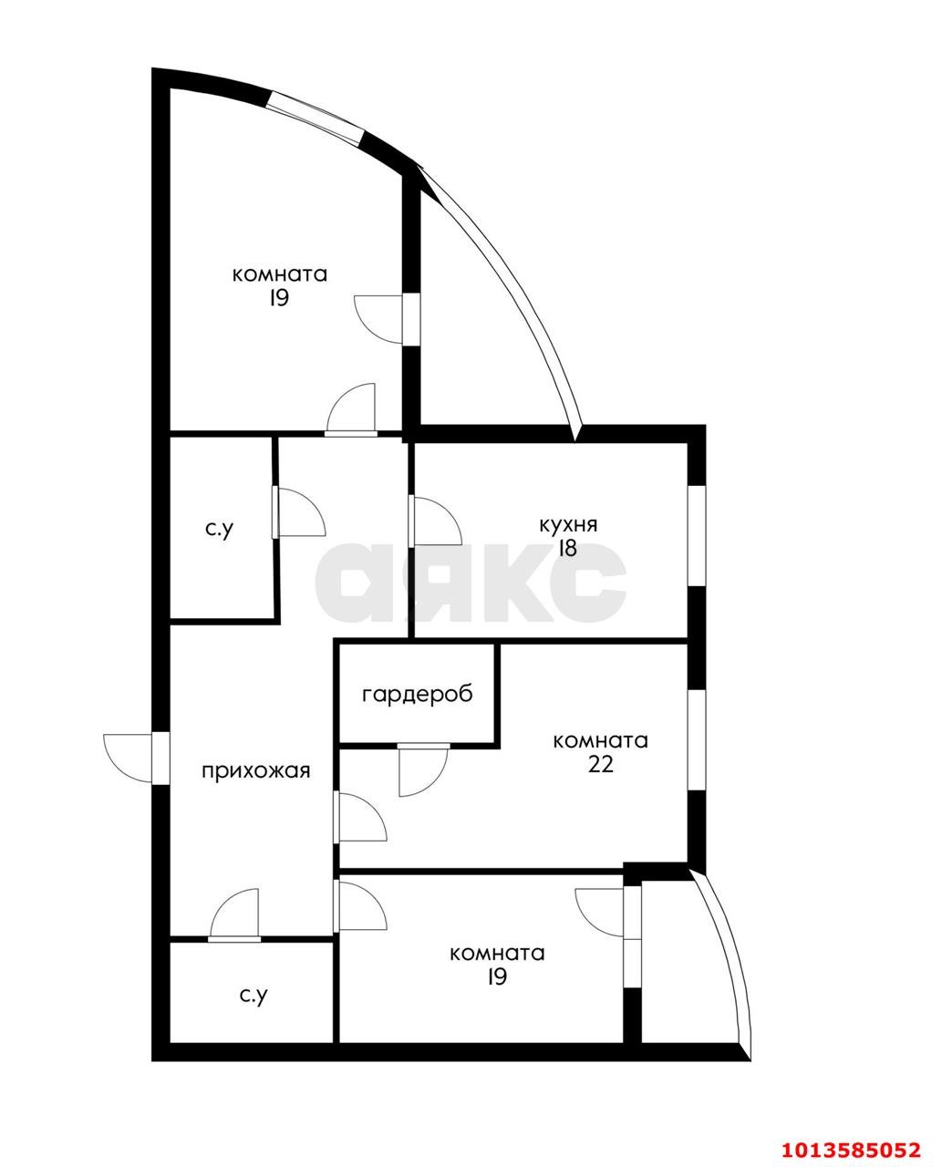 Фото №16: 3-комнатная квартира 121 м² - Краснодар, Западный внутригородской округ, ул. Кожевенная, 26