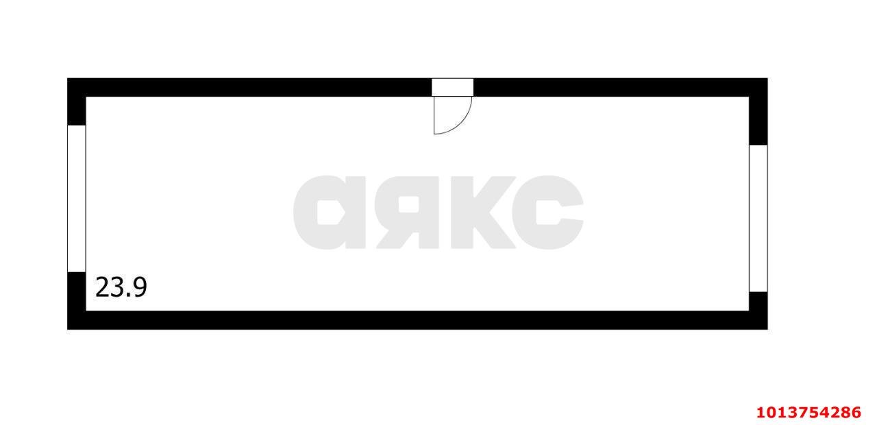 Фото №9: Торговое помещение 23&nbsp;м², 2/2&nbsp;эт. - Краснодар, Западный внутригородской округ, мкр. Юбилейный, пр-кт Чекистов, 17Е
