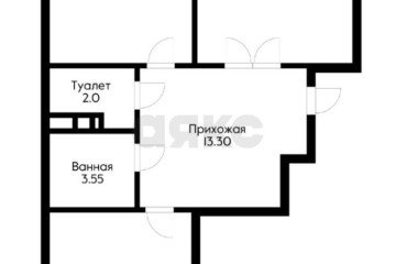 Фото №2: 2-комнатная квартира 75 м² - Краснодар, мкр. Фестивальный, ул. Морская, 43