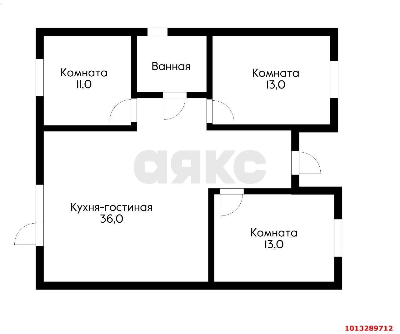 Фото №12: Дом 80 м² + 4 сот. - Виктория, Карасунский внутригородской округ, ул. Западная, 1