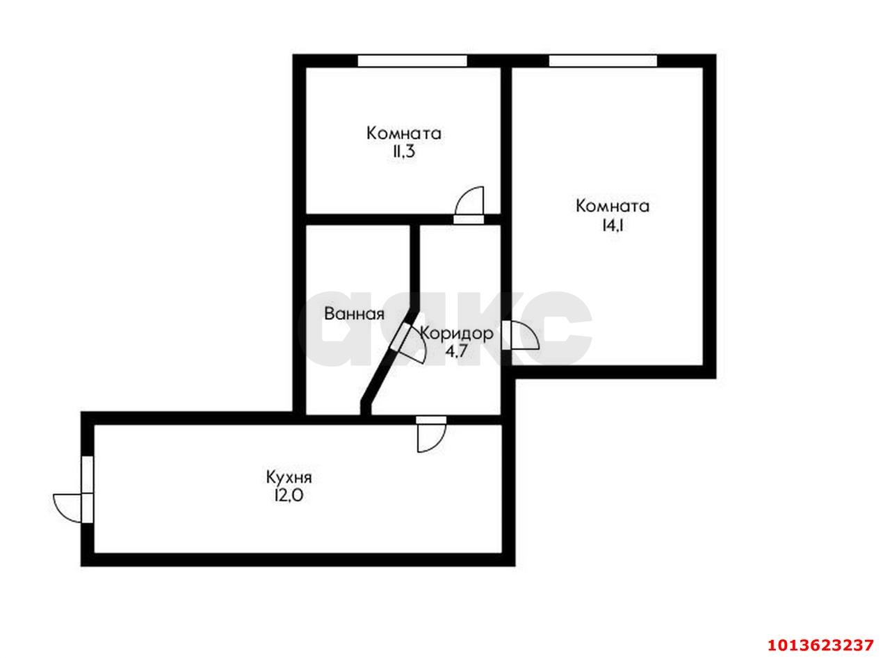 Фото №17: 2-комнатная квартира 45 м² - Краснодар, Кожзавод, ул. Минская, 120