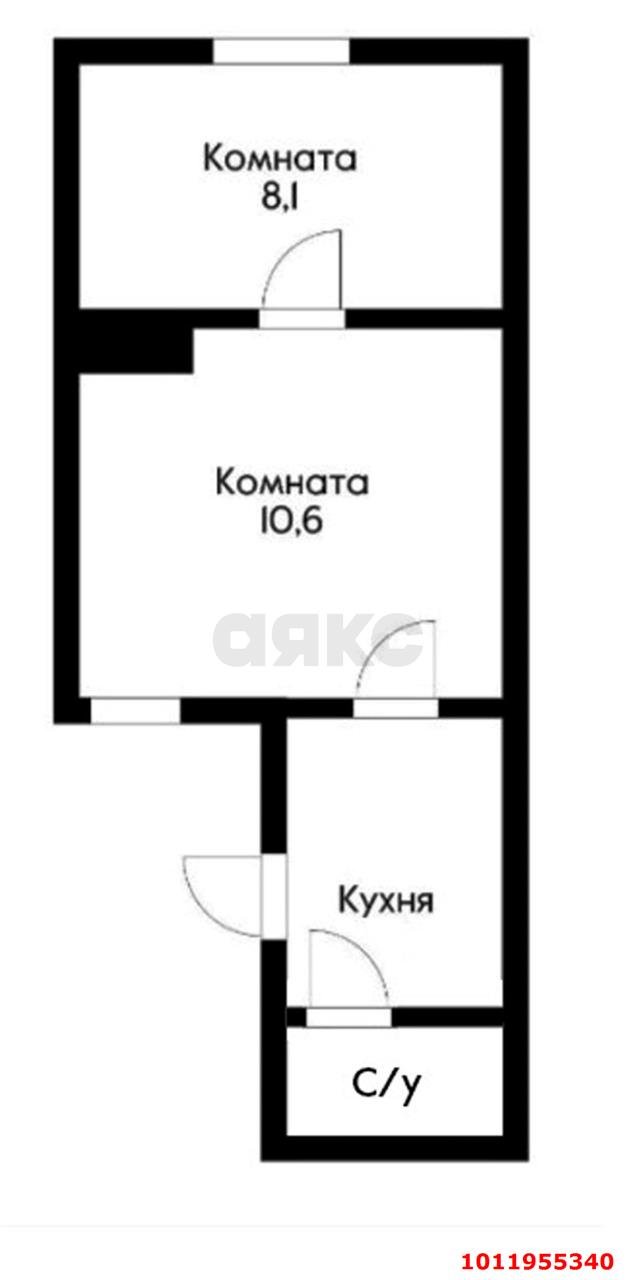 Фото №18: 1-комнатная квартира 24 м² - Краснодар, Центральный, ул. Октябрьская, 15