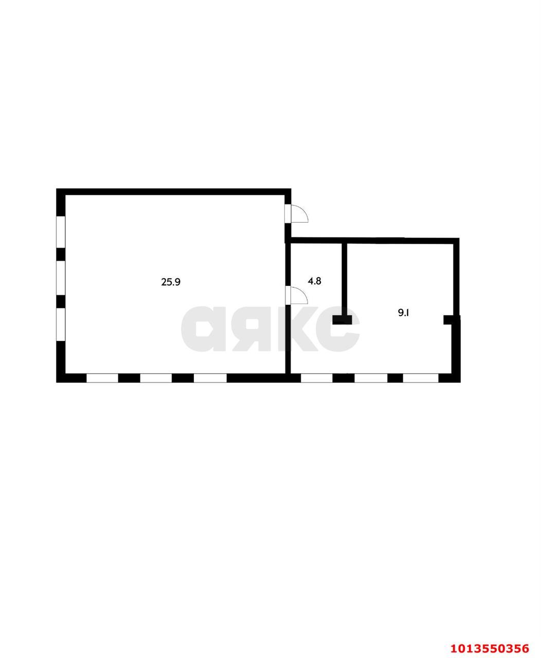 Фото №15: Студия 39 м² - Краснодар, Комсомольский, ул. Уральская, 156