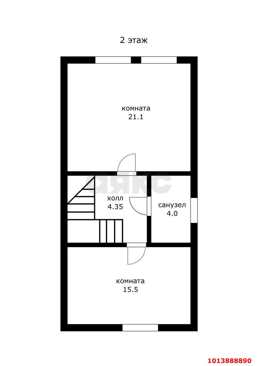 Фото №15: 3-комнатная квартира 91&nbsp;м², 1/2&nbsp;эт. - Пригородный, Карасунский внутригородской округ, мкр. Алтайский, ул. Болгарская, 14к2