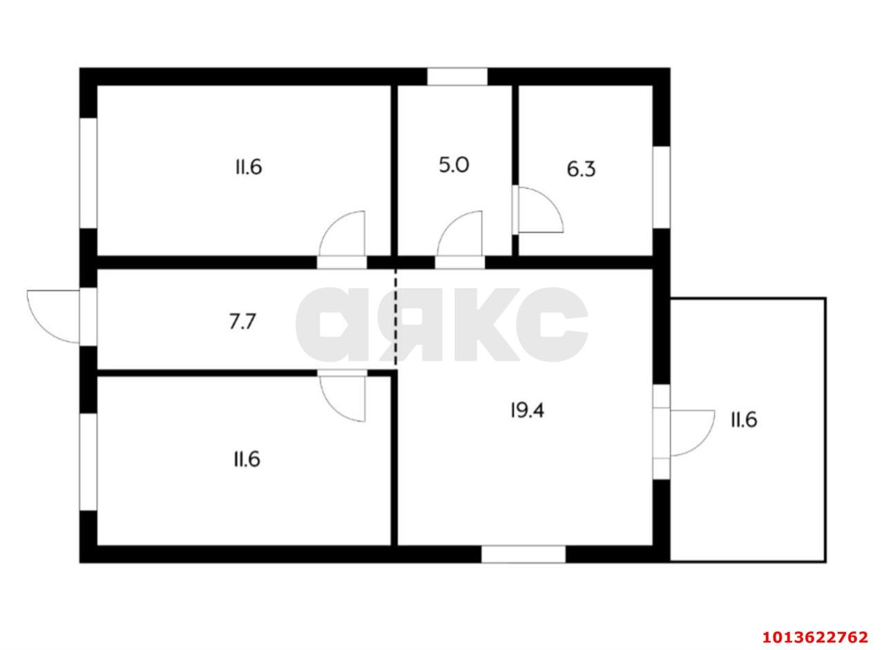 Фото №2: Дом 112 м² + 3 сот. - Елизаветинская, Кубань-2, ул. Лесная, 7