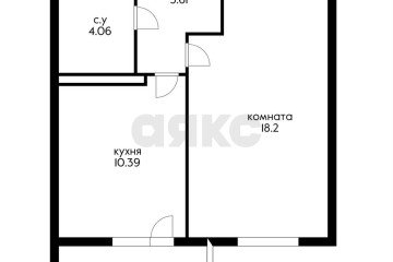 Фото №2: 1-комнатная квартира 36 м² - Краснодар, мкр. жилой комплекс Квартал № 6, ул. Генерал-лейтенанта Александра Сапрунова, 13