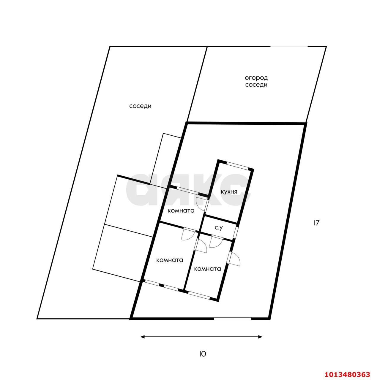 Фото №5: Часть дома 46 м² + 2.2 сот. - Краснодар, Дубинка, ул. 1-я Линия Поймы реки Кубань, 13А