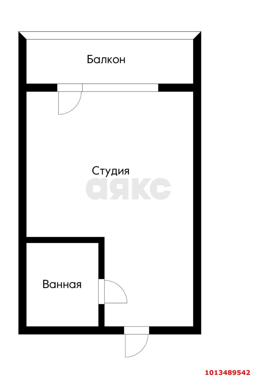 Фото №4: Студия 26 м² - Краснодар, жилой комплекс Победный, ул. Евгении Жигуленко, 13