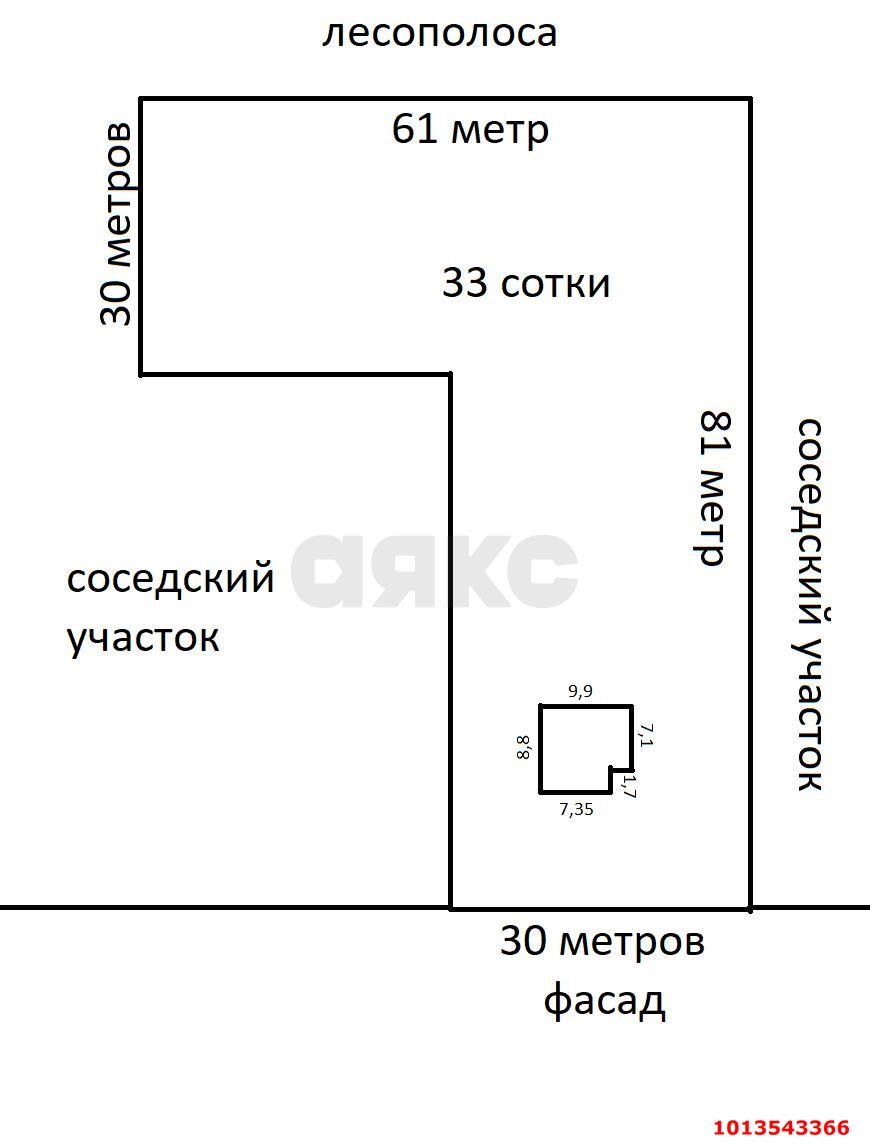 Фото №19: Земельный участок под ИЖС 33 сот. - Безымянное, ул. Таманская