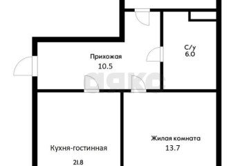 Фото №1: 2-комнатная квартира 70 м² - Краснодар, мкр. жилой комплекс Любимый Дом, ул. Московская, 137/1