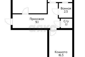 Фото №1: 2-комнатная квартира 68 м² - Краснодар, мкр. жилой комплекс Зелёный театр, ул. Западный Обход, 39/1к4