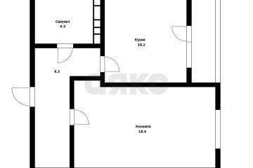 Фото №2: 1-комнатная квартира 41 м² - Краснодар, ж/м Пашковский, ул. Криничная, 128к1