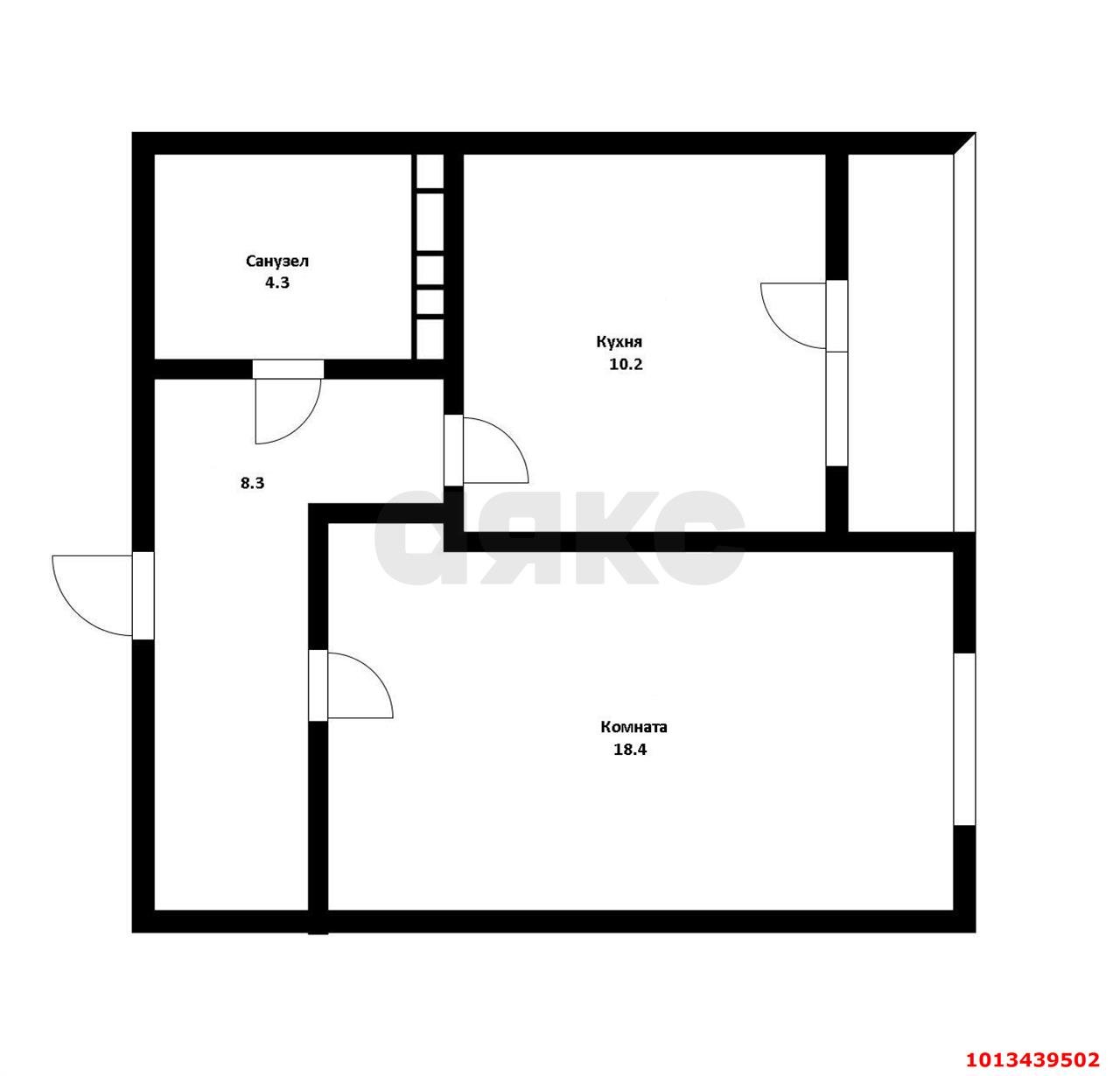 Фото №2: 1-комнатная квартира 41 м² - Краснодар, Пашковский, ул. Криничная, 128к1