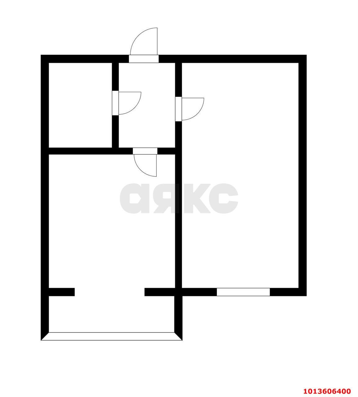 Фото №11: 1-комнатная квартира 45 м² - Яблоновский, ул. Гагарина, 144/1к1