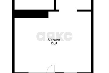 Фото №3: Студия 24 м² - Краснодар, мкр. Табачная Фабрика, ул. Колхозная, 3