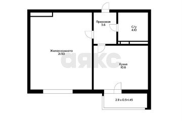 Фото №5: 1-комнатная квартира 43 м² - Краснодар, мкр. жилой комплекс Нeo-квартал Красная Площадь, ул. им. Мурата Ахеджака