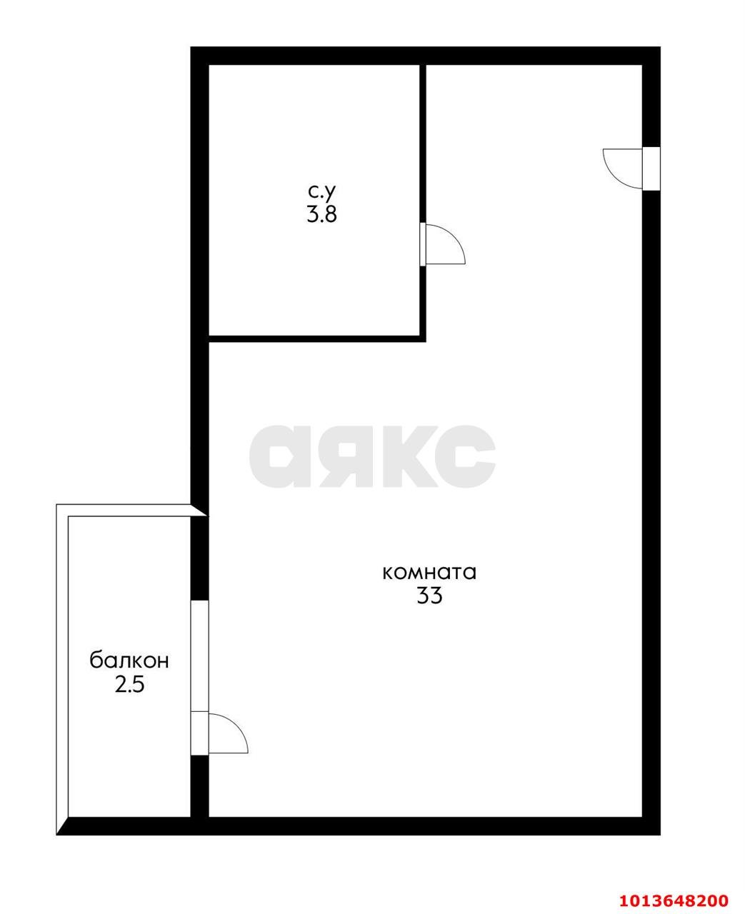 Фото №8: 1-комнатная квартира 41 м² - Краснодар, жилой комплекс Новый Город, ул. Шевцова, 36/1