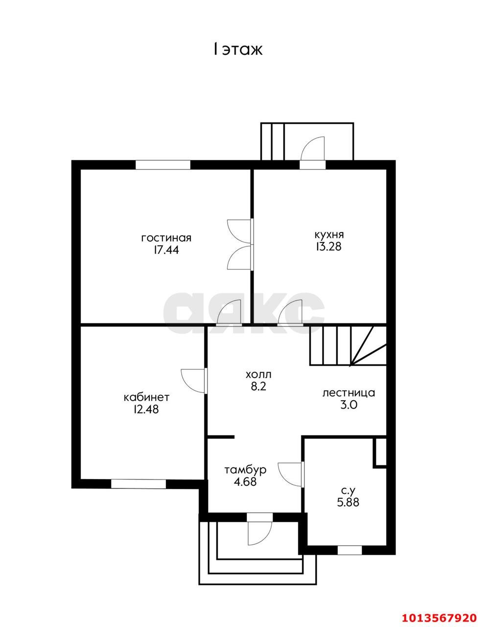 Фото №13: Таунхаус 130 м² + 5 сот. - Краснодар, коттеджный  Греция, ул. Оливковая, 1к127