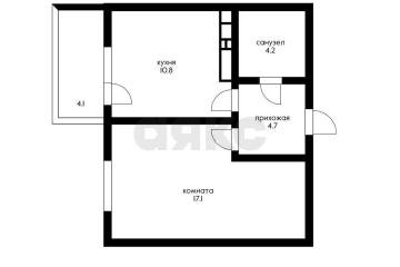 Фото №1: 1-комнатная квартира 36&nbsp;м², 2/22&nbsp;эт. - Краснодар, мкр. жилой комплекс Отражение, ул. Конгрессная, 41