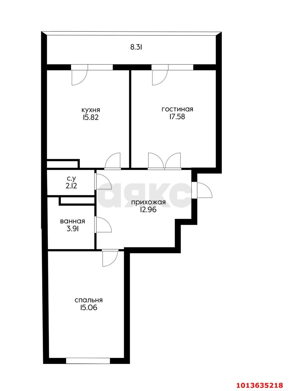 Фото №19: 2-комнатная квартира 74 м² - Краснодар, Дубинка, ул. Ставропольская, 18