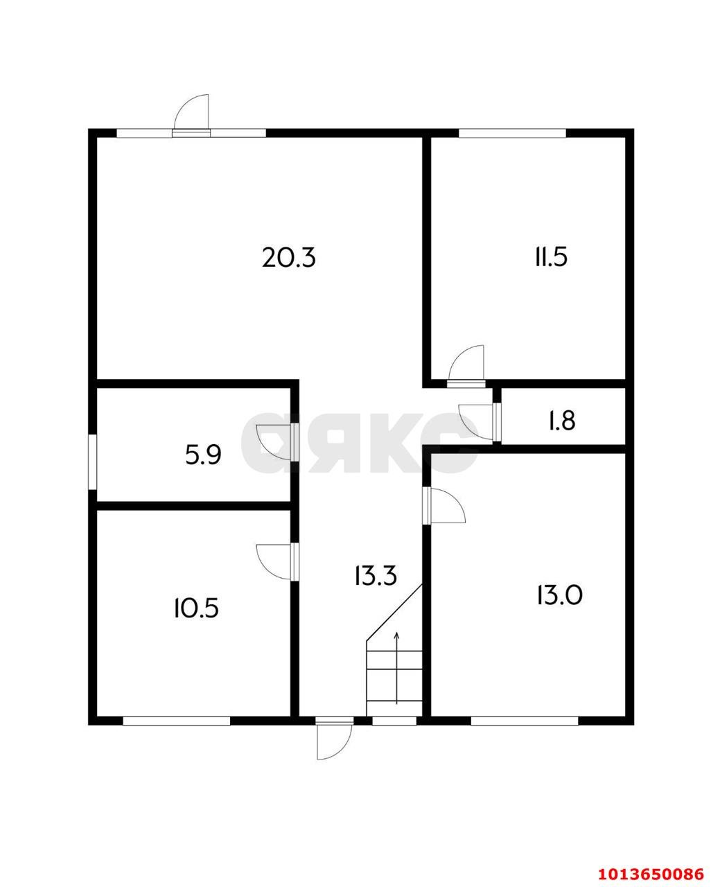 Фото №6: Дом 85 м² + 6 сот. - Ивушка, Прикубанский внутригородской округ, ул. Клубничная, 118