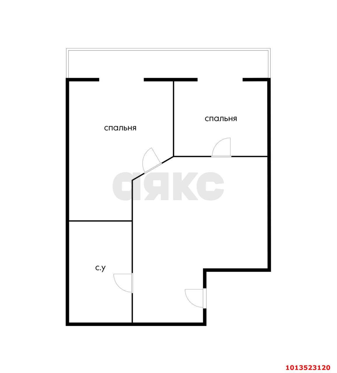 Фото №12: 2-комнатная квартира 41 м² - Краснодар, жилой комплекс Светлый, ул. Московская, 144к2