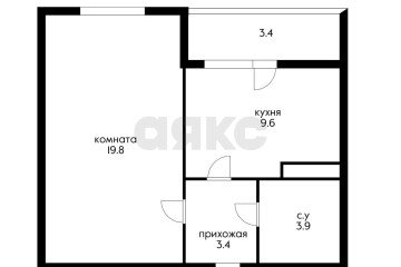 Фото №5: 1-комнатная квартира 38 м² - Краснодар, мкр. жилой комплекс Архитектор, ул. Наставников, 11