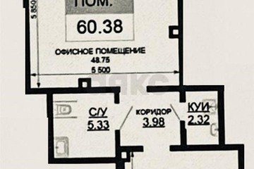 Фото №3: Торговое помещение 63 м² - Краснодар, мкр. жилой комплекс Свобода, ул. Домбайская, 55к5