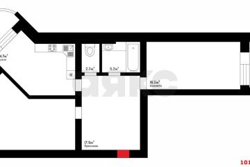 Фото №3: 2-комнатная квартира 90 м² - Краснодар, мкр. Юбилейный, ул. Бульварное Кольцо, 7