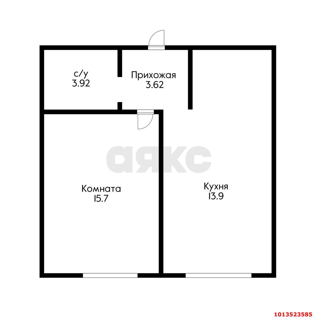 Фото №4: 1-комнатная квартира 47 м² - Краснодар, жилой комплекс Гарантия в Немецкой Деревне, ул. Атлантическая, 2к1