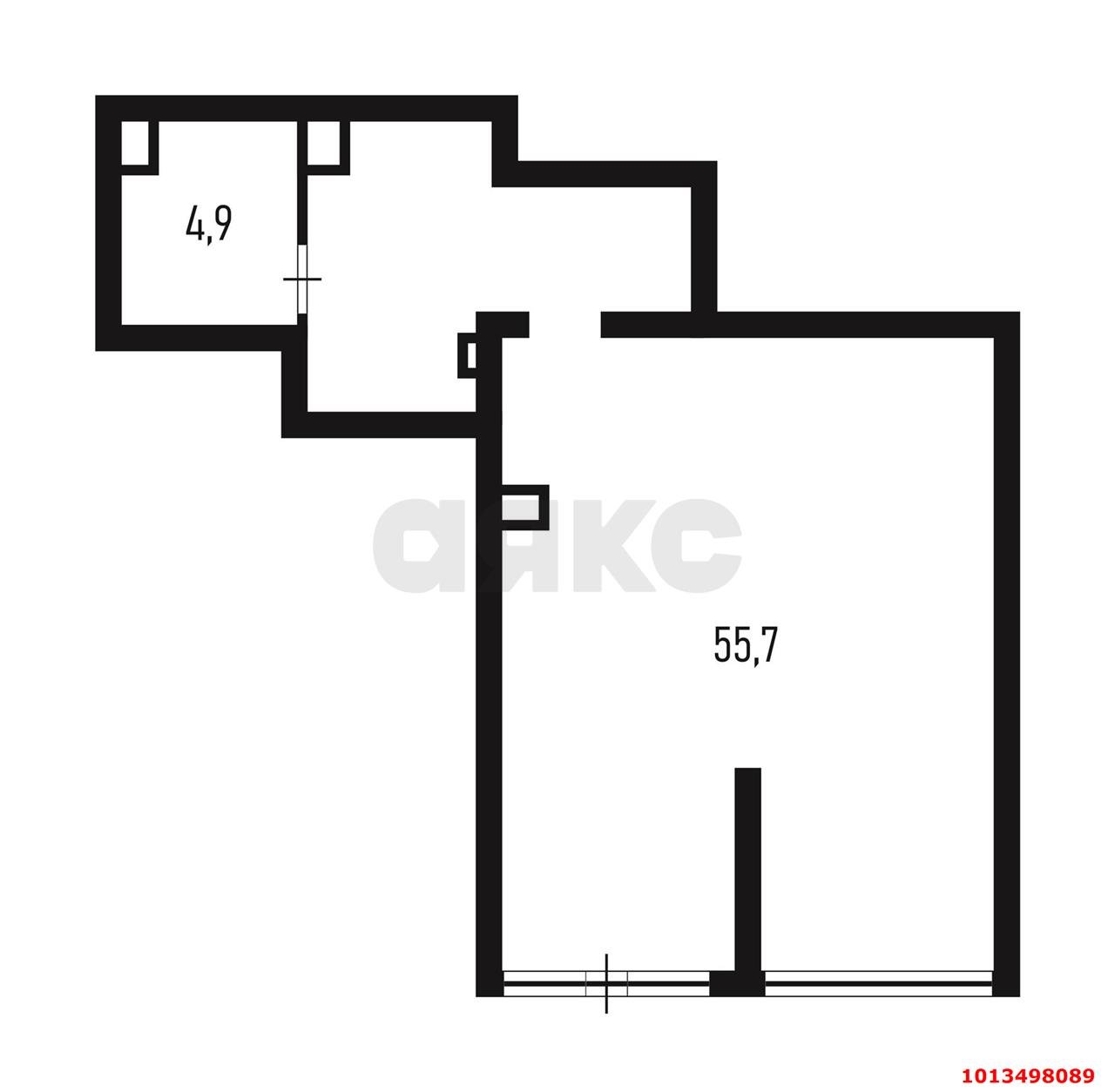 Фото №7: Торговое помещение 61 м² - Краснодар, жилой комплекс Атлант, ул. Адмирала Крузенштерна, 6