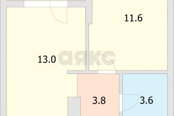 Фото №4: 1-комнатная квартира 35 м² - Краснодар, мкр. Парк Победы, ул. Героя Пешкова, 14к5