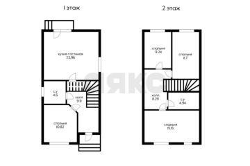 Фото №1: Дом 120&nbsp;м² + 3&nbsp;сот., 2&nbsp;эт. - Южный, ул. Мира, 68