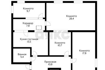 Фото №2: 4-комнатная квартира 104 м² - Краснодар, мкр. Гидростроителей, ул. Трудовой Славы, 38