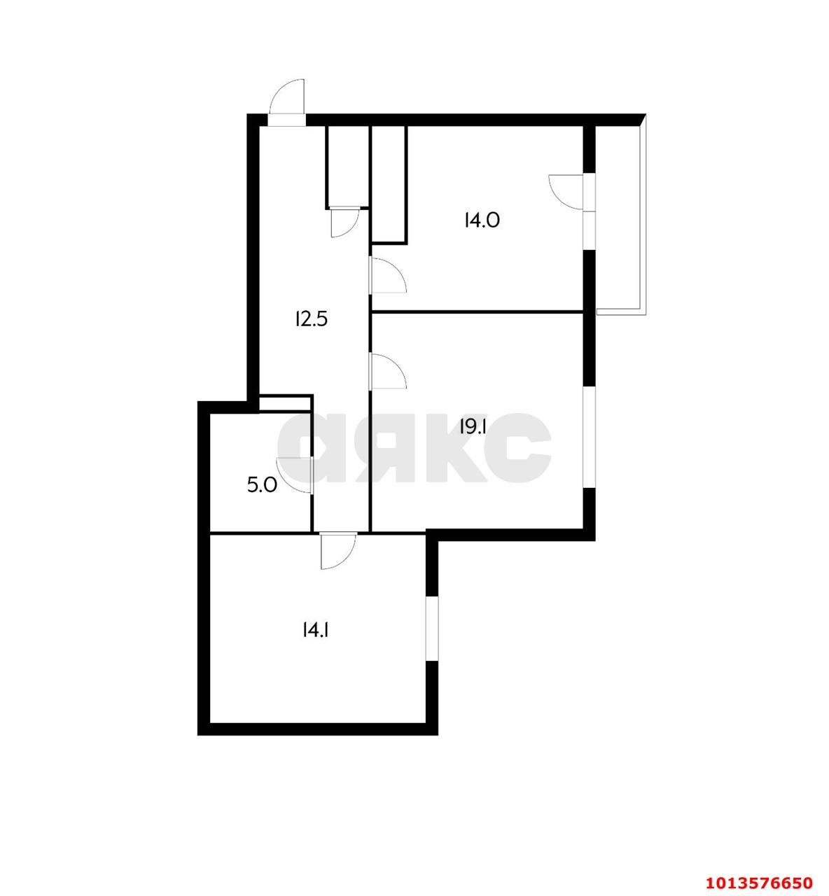 Фото №10: 2-комнатная квартира 67 м² - Краснодар, имени Маршала Жукова, ул. Александра Покрышкина, 4/6