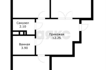 Фото №3: 2-комнатная квартира 74 м² - Краснодар, мкр. Фестивальный, ул. Гаражная, 156к1