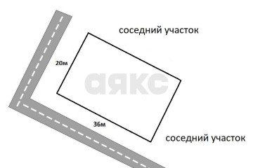 Фото №4: Земельный участок под ИЖС 7.1 сот. - Яблоновский, ул. Барона, 8