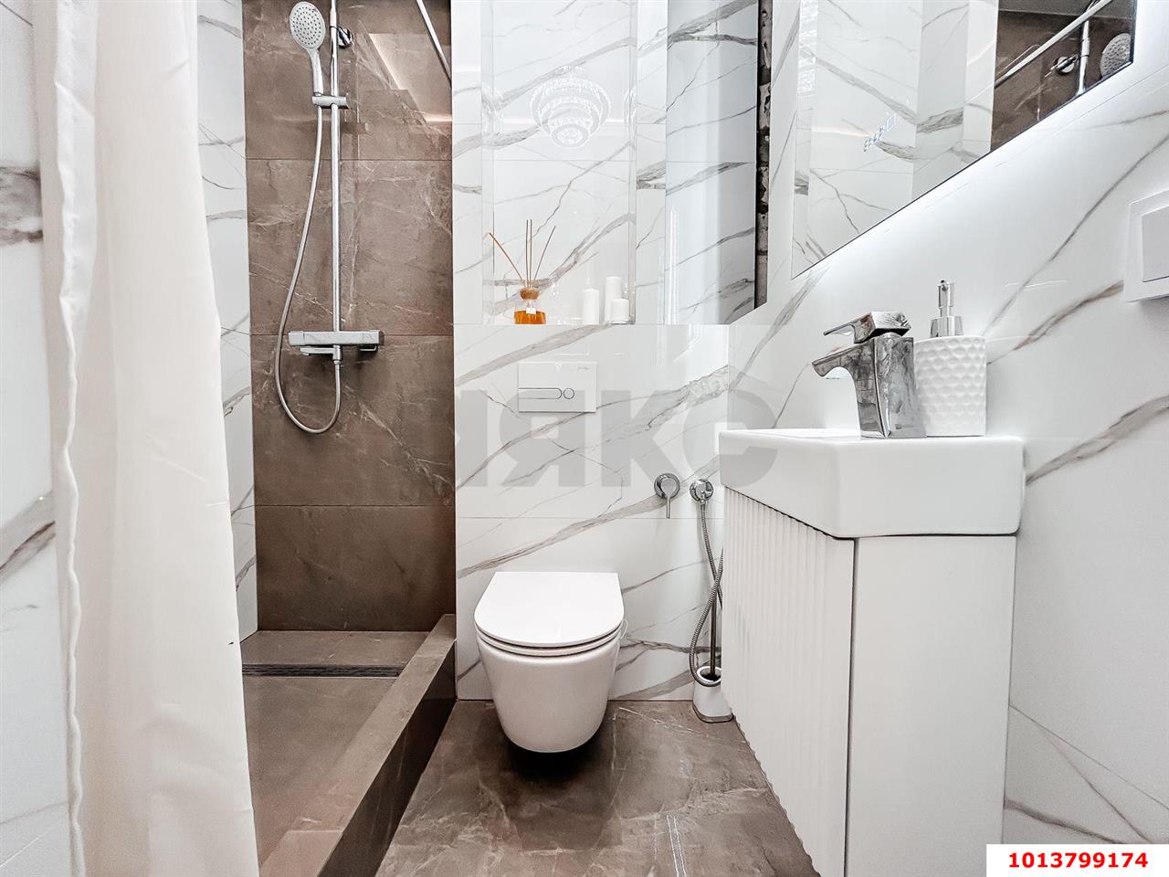 Фото №14: 3-комнатная квартира 75&nbsp;м², 14/24&nbsp;эт. - Краснодар, Западный внутригородской округ, Фестивальный, мкр. ЖК Маршал, ул. Гаражная, 87
