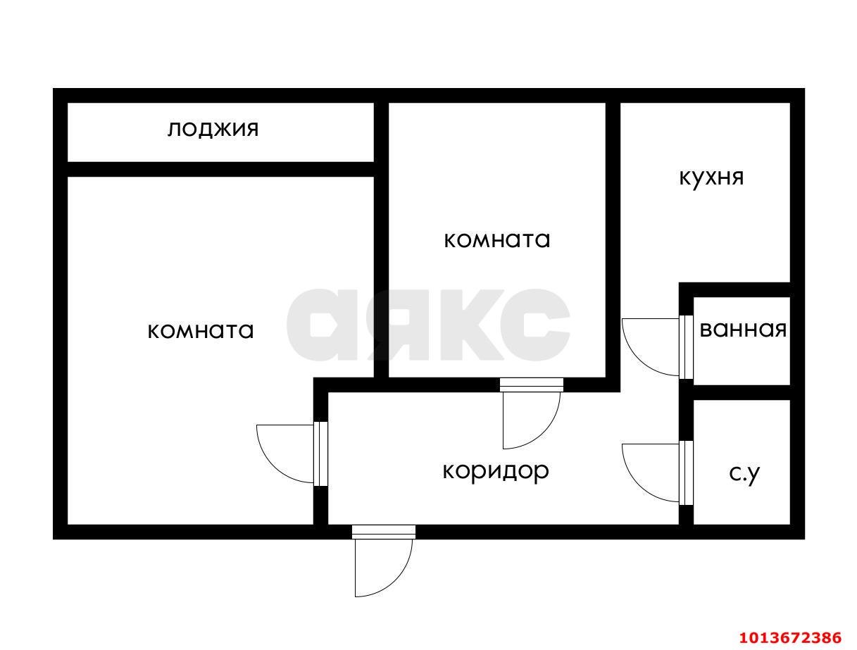 Фото №18: 2-комнатная квартира 46 м² - Краснодар, Комсомольский, ул. Сормовская, 112