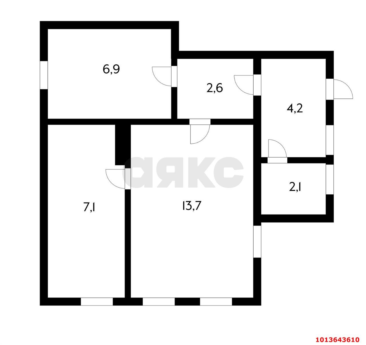 Фото №7: Часть дома 37 м² + 10 сот. - Краснодар, Пашковский, ул. Бородинская, 56