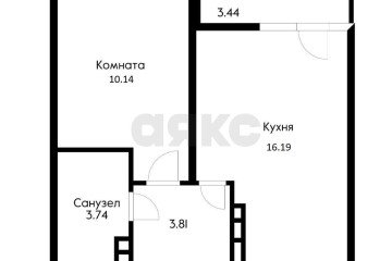 Фото №2: 1-комнатная квартира 35 м² - Краснодар, мкр. жилой комплекс Ural, ул. Уральская, 87/7