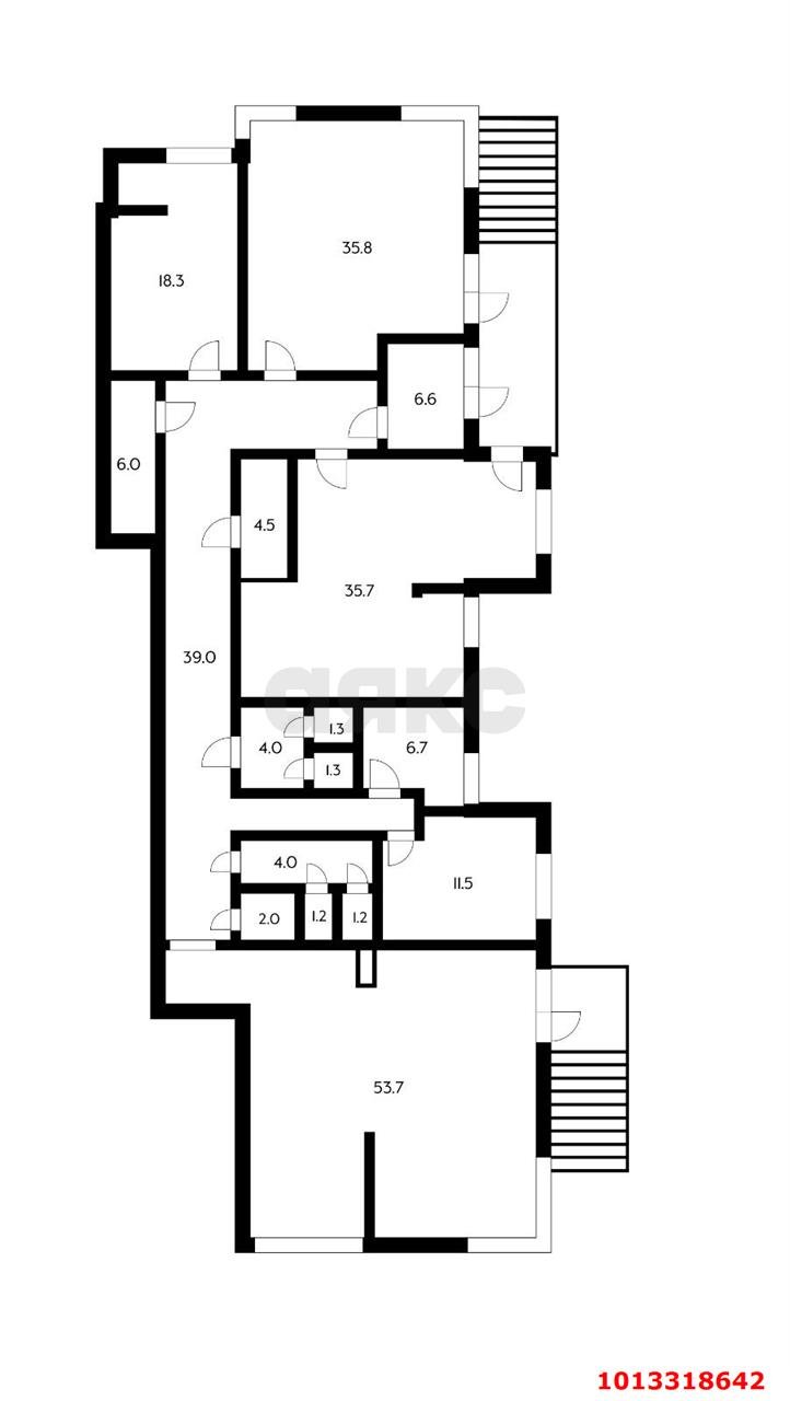 Фото №3: Торговое помещение 233 м² - Краснодар, жилой комплекс Краснодар Сити, ул. Шоссе Нефтяников, 18к7